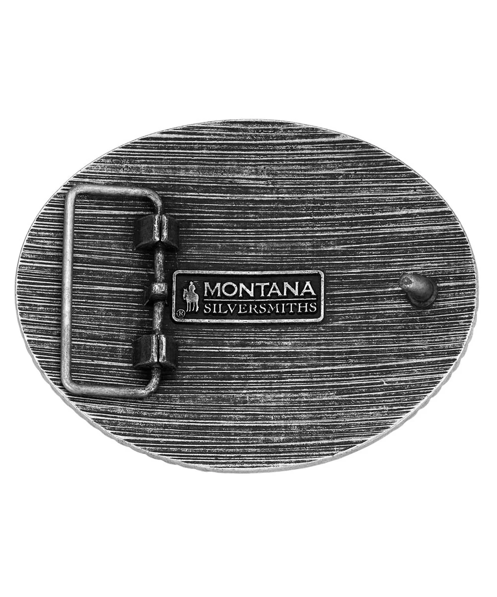 Montana Silversmiths Men's Stockyard Belt Buckle - Image 2