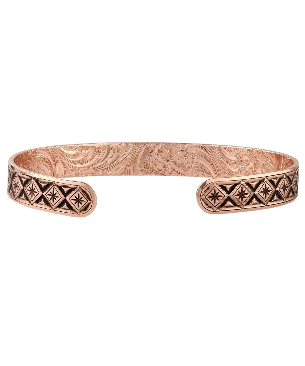 Montana Silversmiths Men's Sunset Rider Bracelet - Image 2