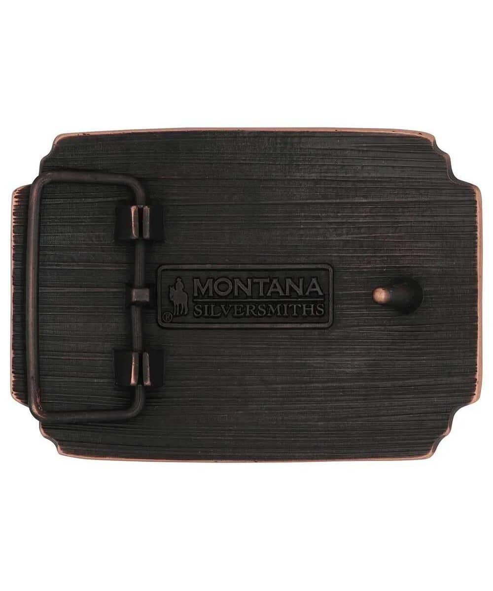 Montana Silversmiths Men's The Founders Attitude Buckle - Image 2