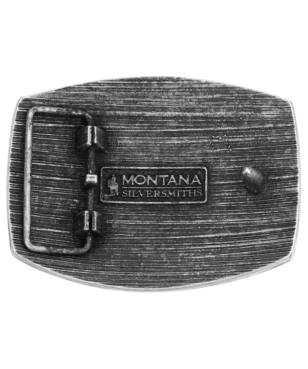 Montana Silversmiths Men's Western Gangster Belt Buckle - Image 2