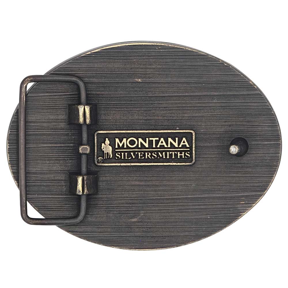 Montana Silversmiths Men's Patriot's Faith Attitude Buckle - Image 2