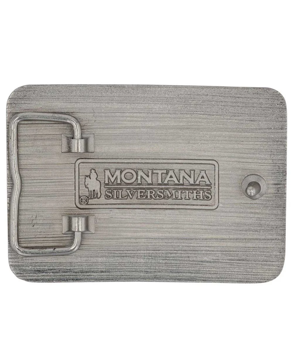 Montana Silversmiths Warrior Collections Attitude Buckle - Image 2
