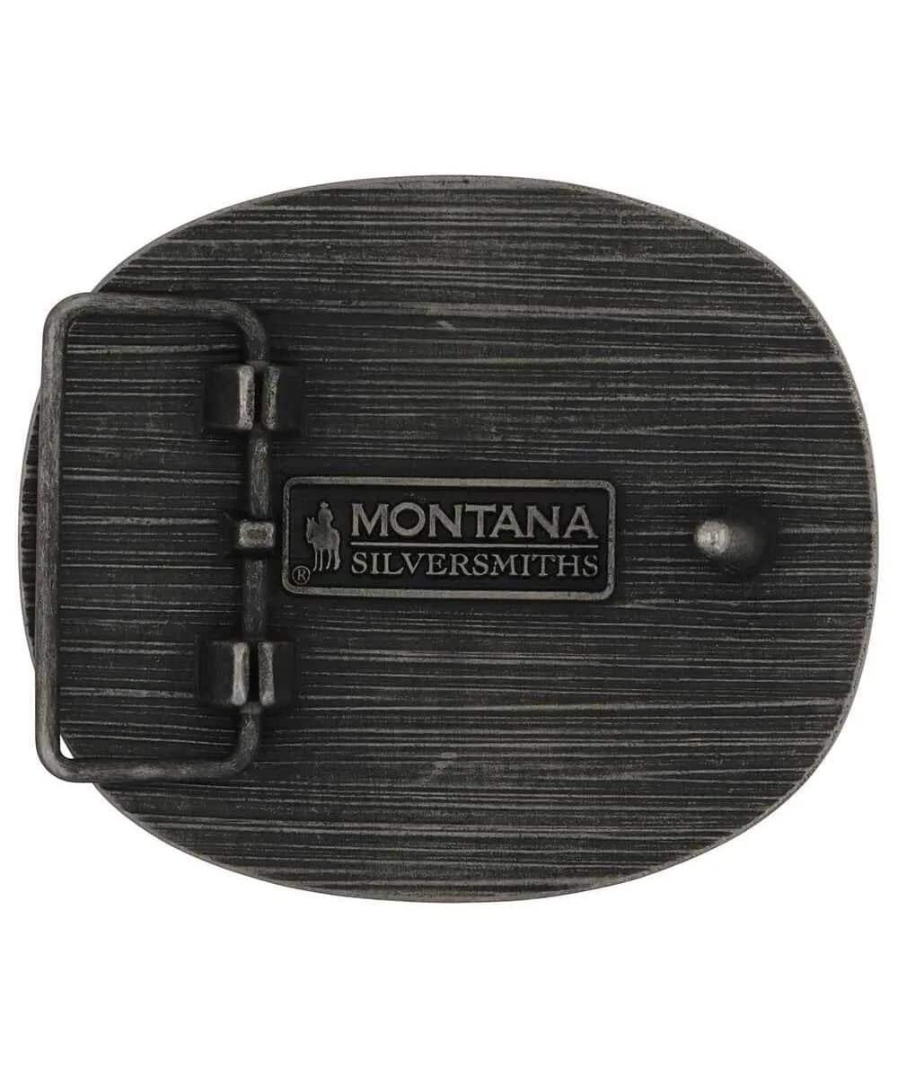 Montana Silversmiths Whiskey Bent Belt Buckle - Image 2