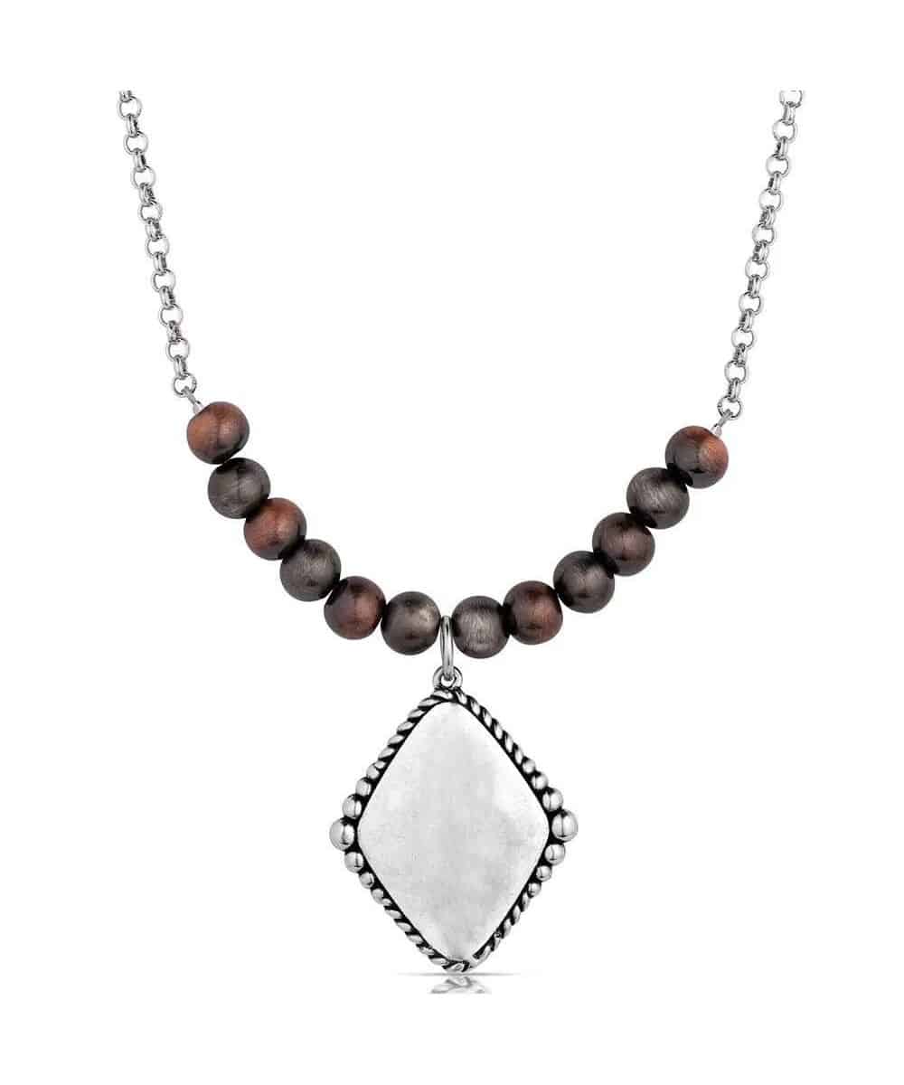 Montana Silversmiths Women's Blank Slate Beaded Necklace - Image 2