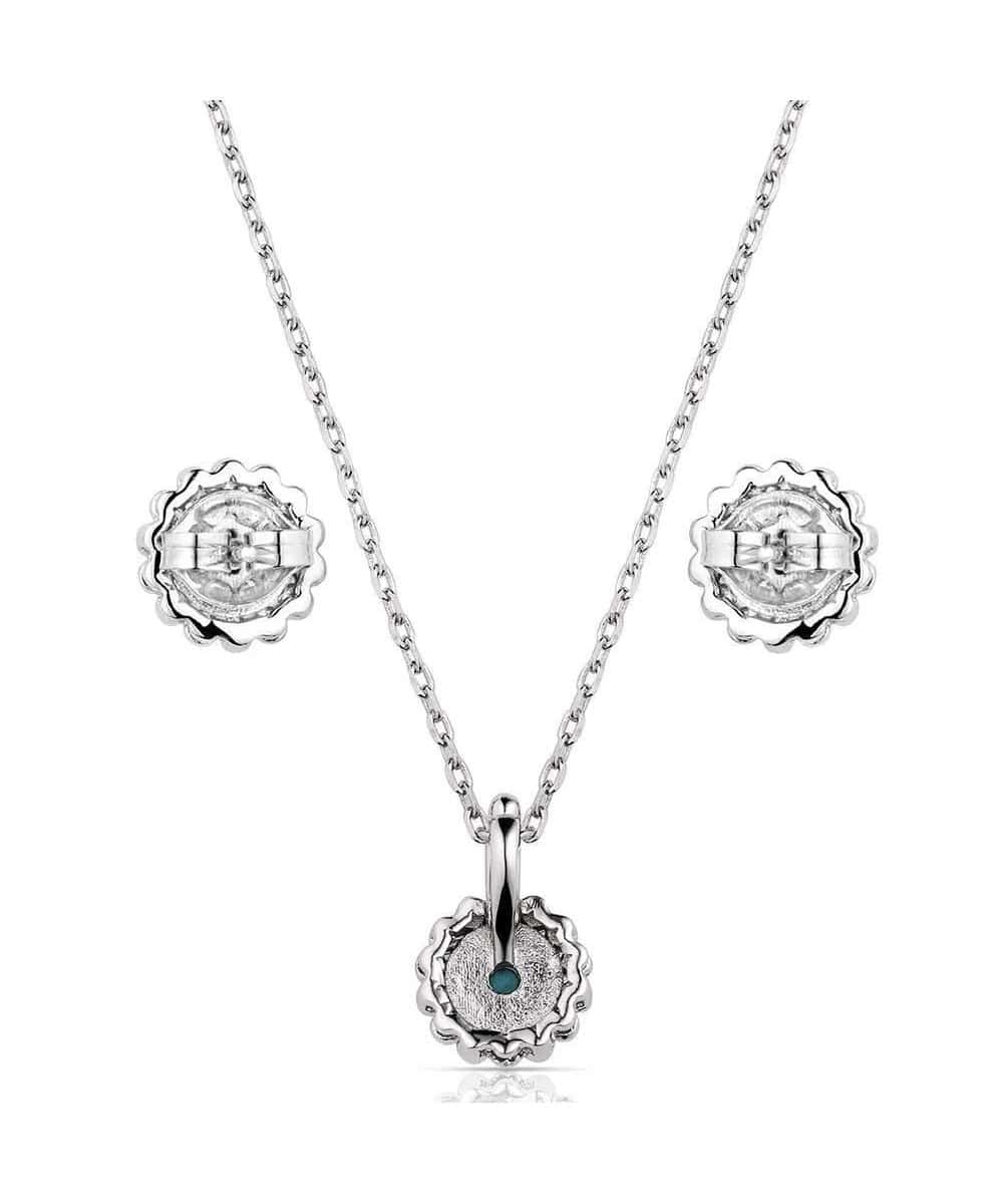 Montana Silversmiths Women's Blue Waters Turquoise Jewelry Set - Image 2