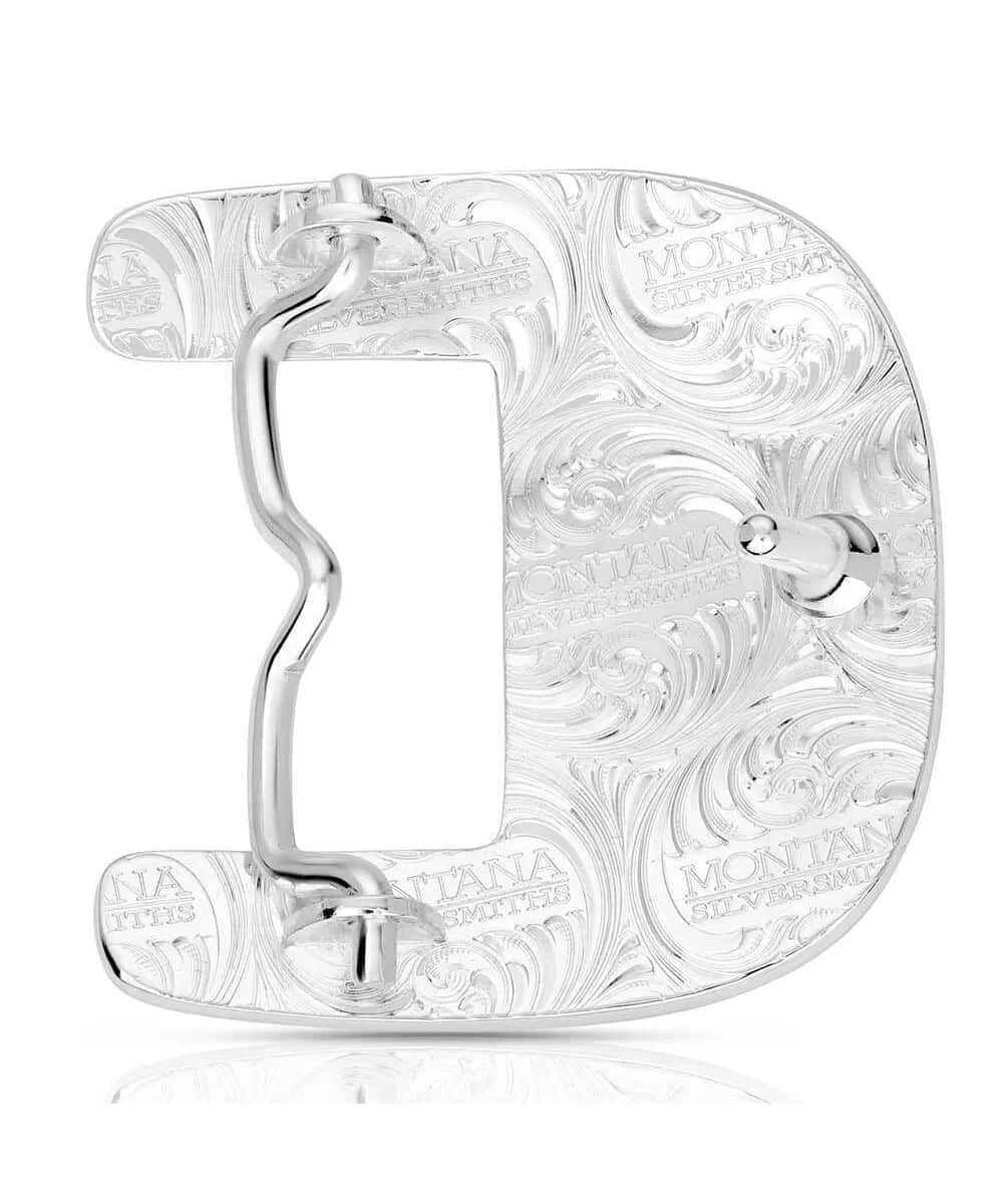 Montana Silversmiths Women's Clear Blue Sky Belt Buckle - Image 2