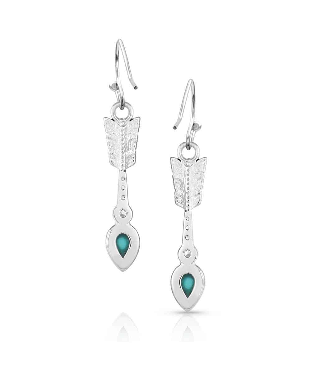 Montana Silversmiths Women's Elemental Arrow Earrings - Image 2