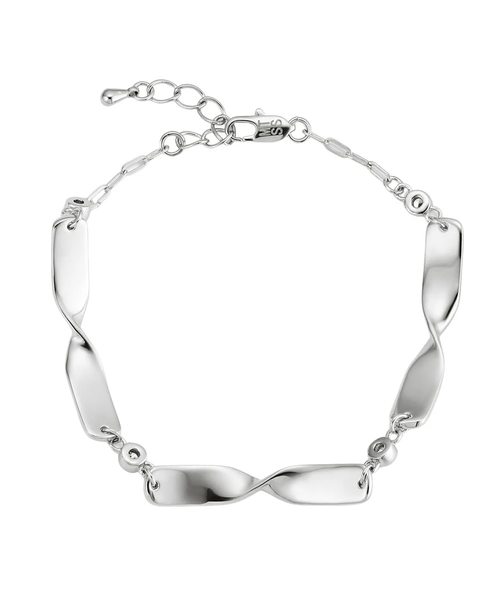 Montana Silversmiths Women's Flatland Twister Bracelet - Image 2