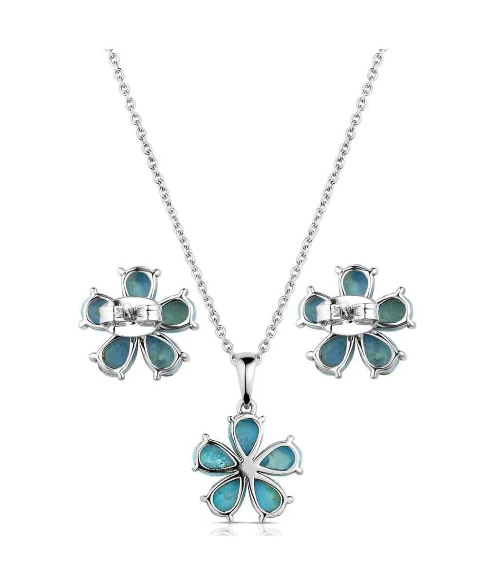 Montana Silversmiths Women's Floral Sky Jewelry Set - Image 2