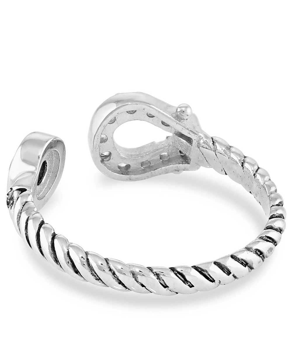 Montana Silversmiths Women's Infinite Luck Wrap Ring - Image 2