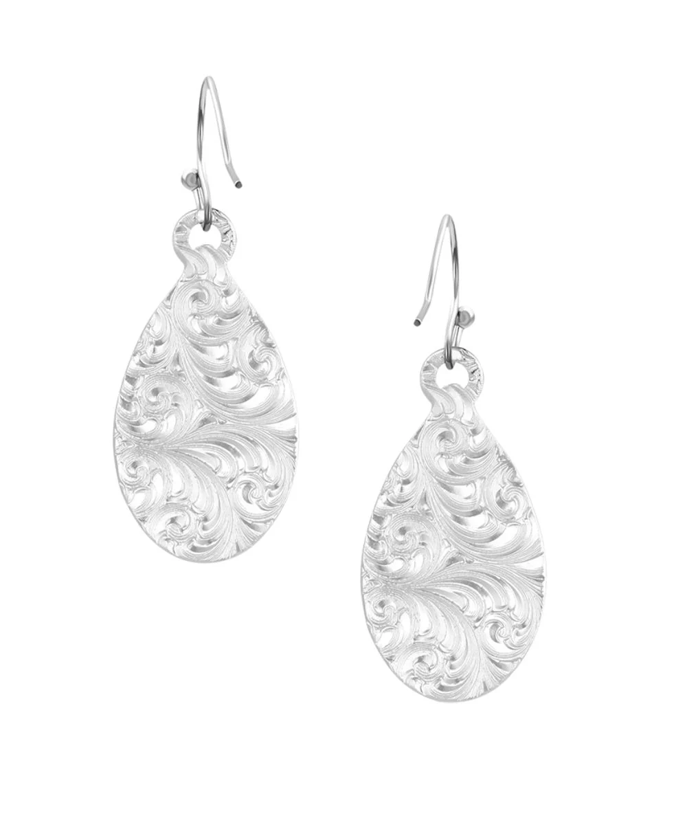 Montana Silversmiths Women's Sandstorm Spiral Earrings - Image 2