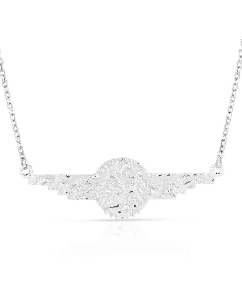 Montana Silversmiths Women's Spirit Of The Thunderbird Necklace - Image 2