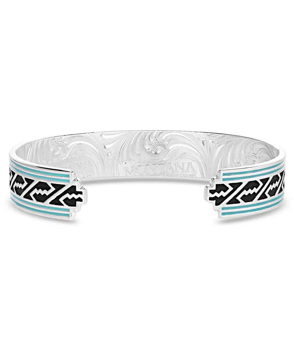 Montana Silversmiths Women's Unwavering Grit Cuff Bracelet - Image 2