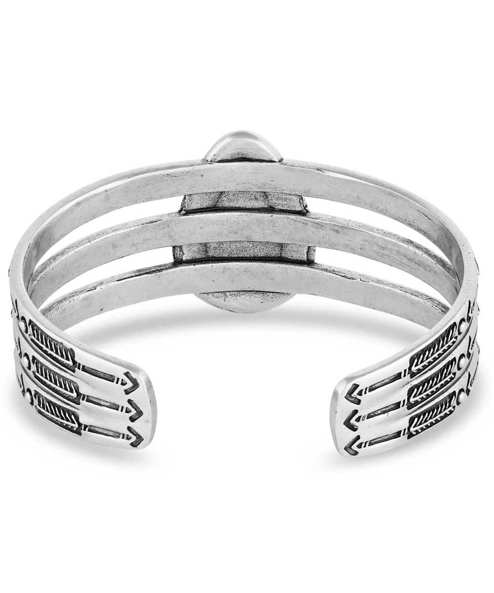 Montana Silversmiths Women's Ways Of The West Cuff Bracelet - Image 2