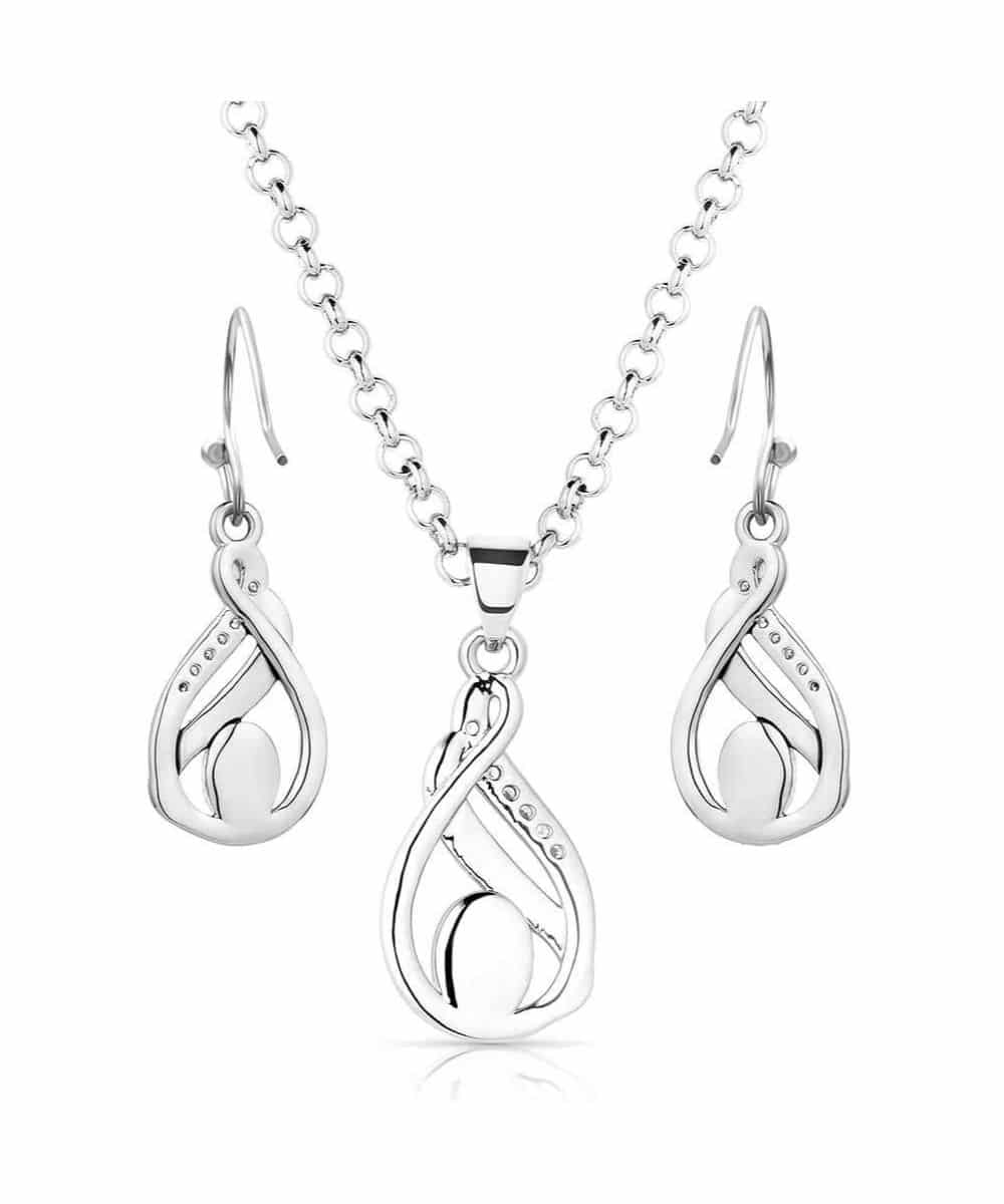 Montana Silversmiths Women's Woven Dreams Jewelry Set - Image 2