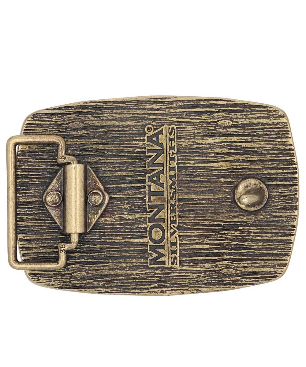 Montana Silversmiths Woven Traditions Heritage Attitude Buckle - Image 2