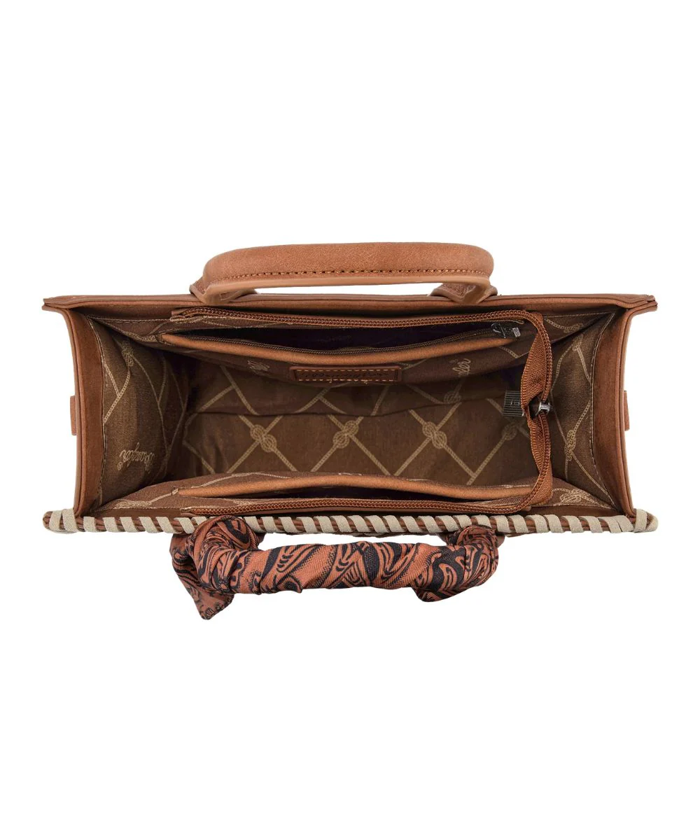 Montana West Women's Wrangler Satchel Purse - Image 3