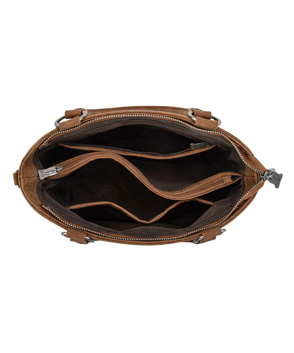 Montana West Women's Trinity Ranch Cowhide Tote - Image 3