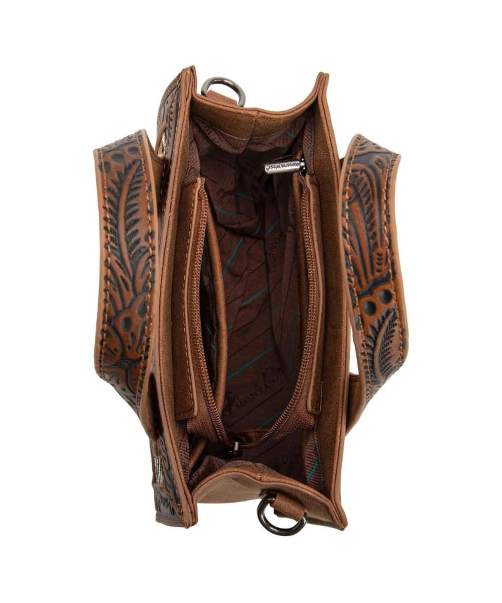 Montana West Women's Aztec Crossbody Mini Tote - Image 2