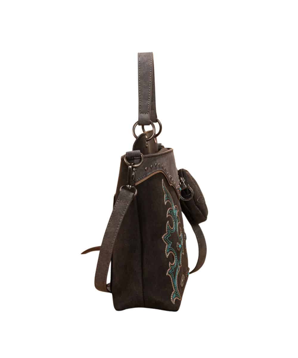 Montana West Women's Boot Scroll Crossbody Purse - Image 3