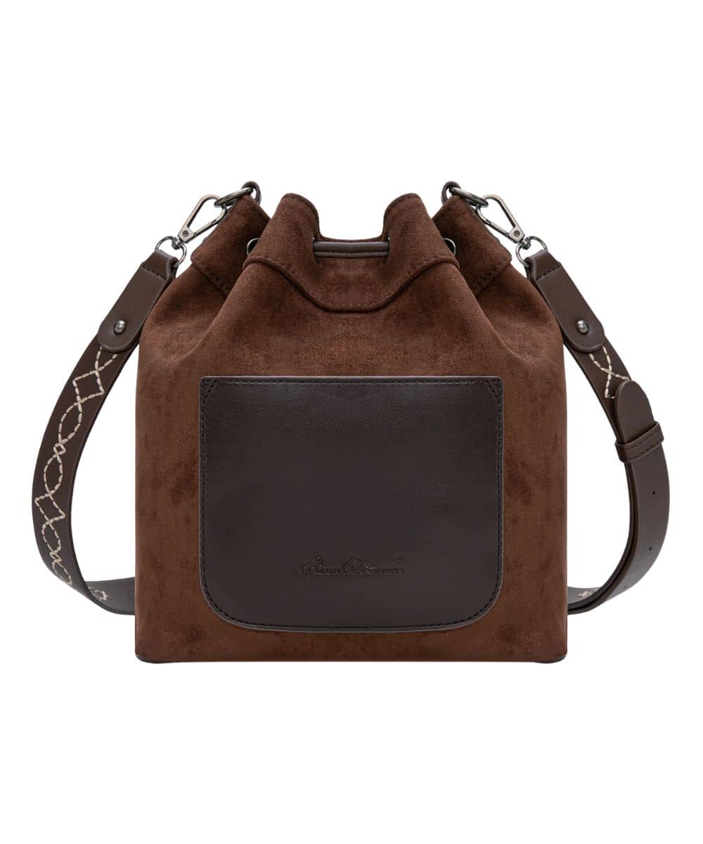 Montana West Women's Boot Stitch Drawstring Crossbody Bag - Image 2