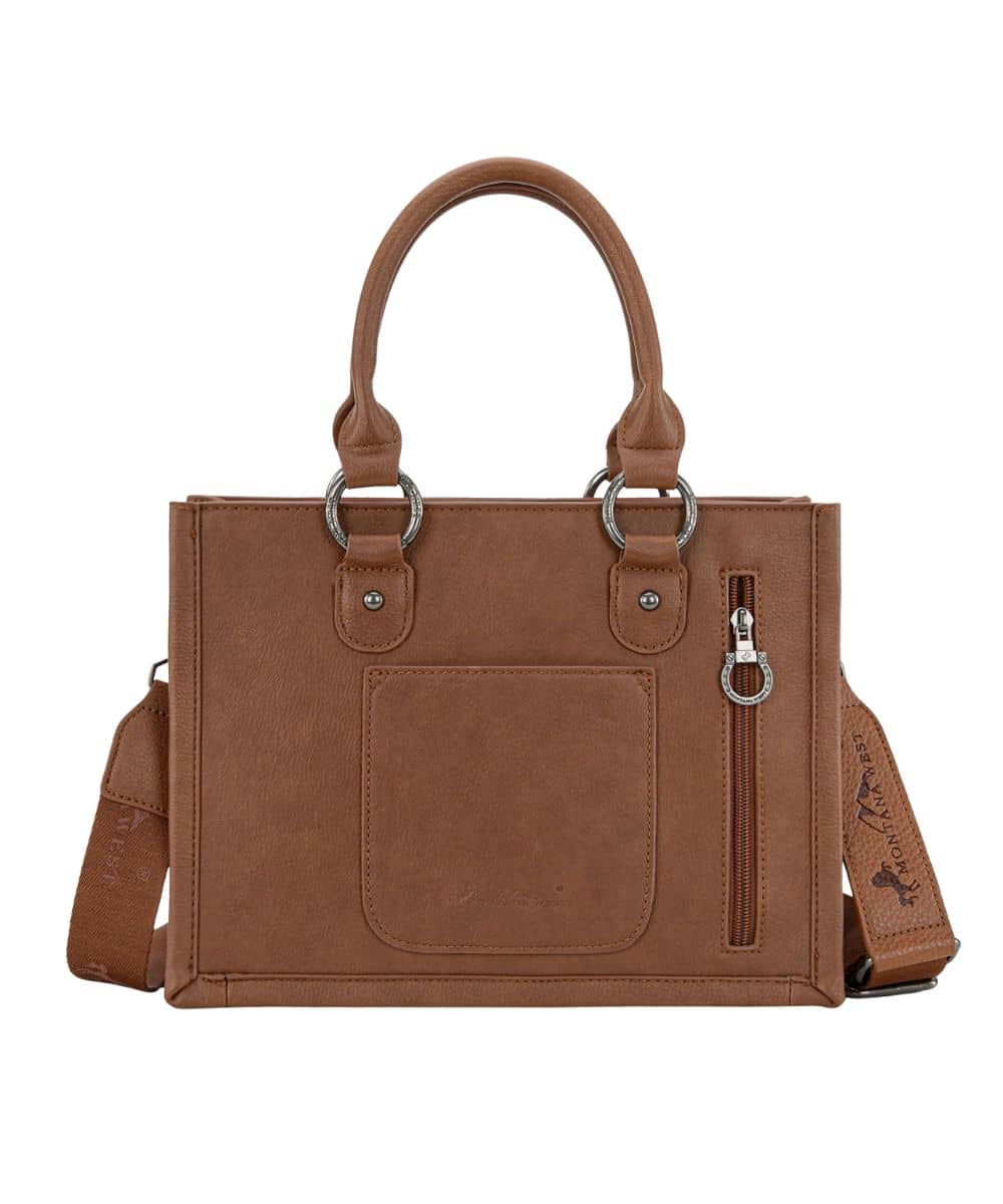 Montana West Women's Concealed Carry Tote Purse - Image 2