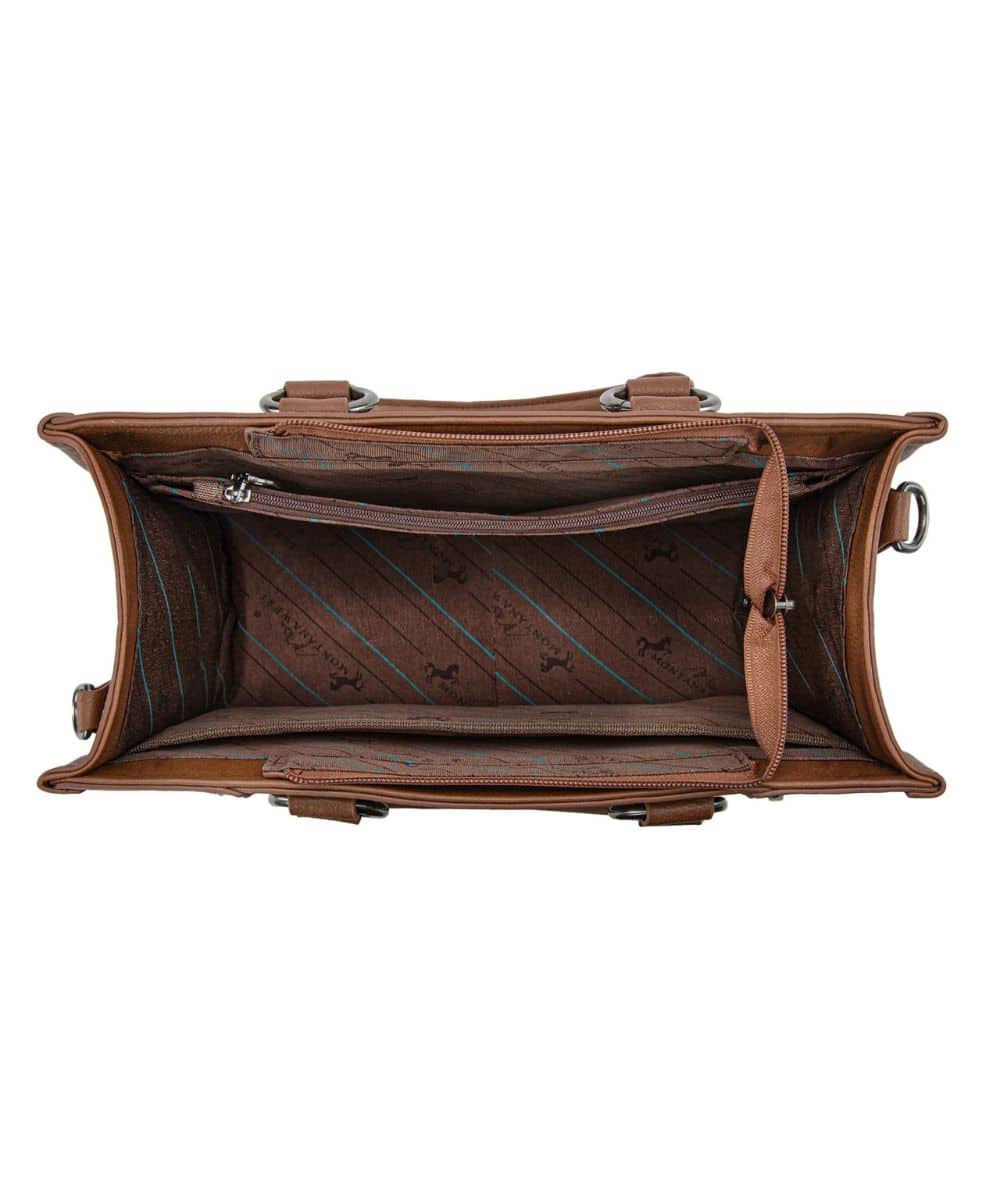 Montana West Women's Concealed Carry Tote Purse - Image 3