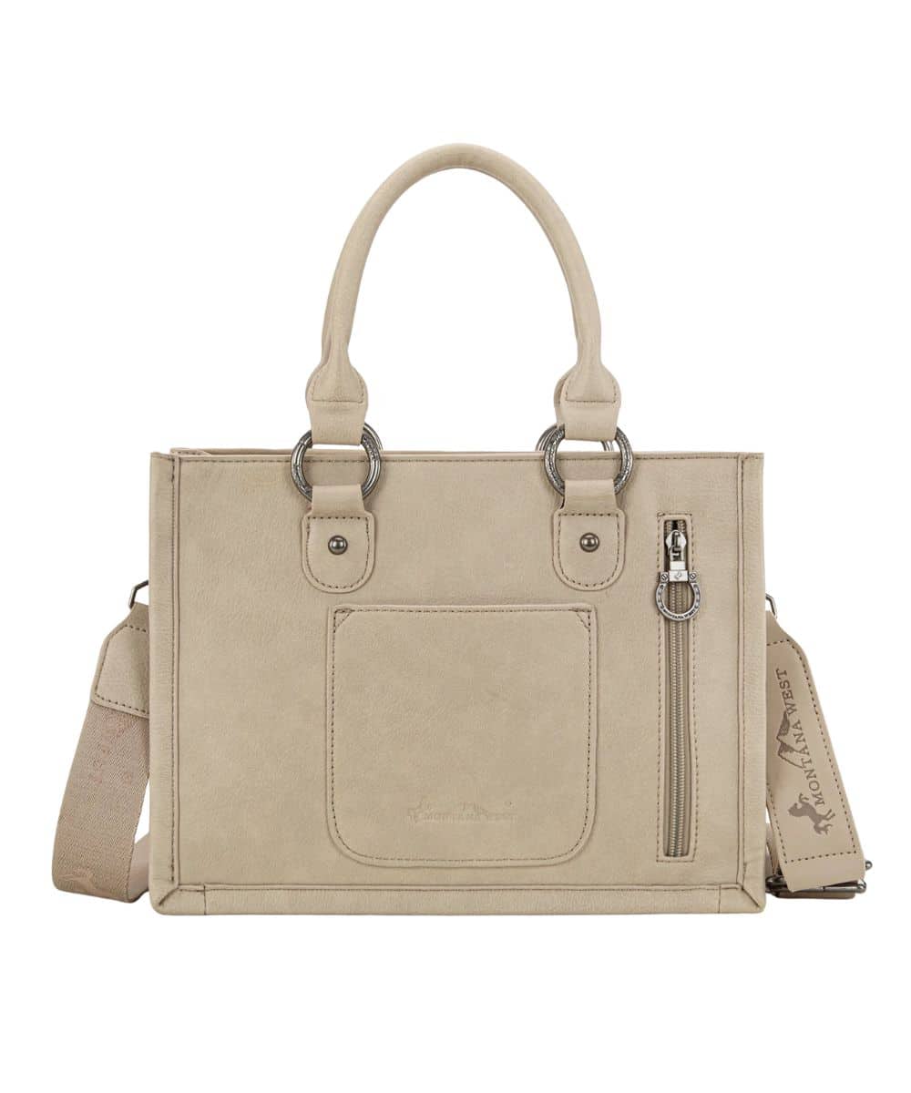 Montana West Women's Concealed Carry Tote Purse - Image 2