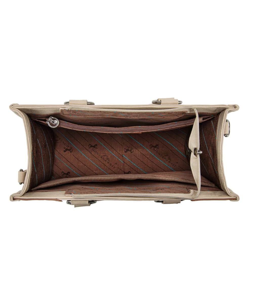 Montana West Women's Concealed Carry Tote Purse - Image 3