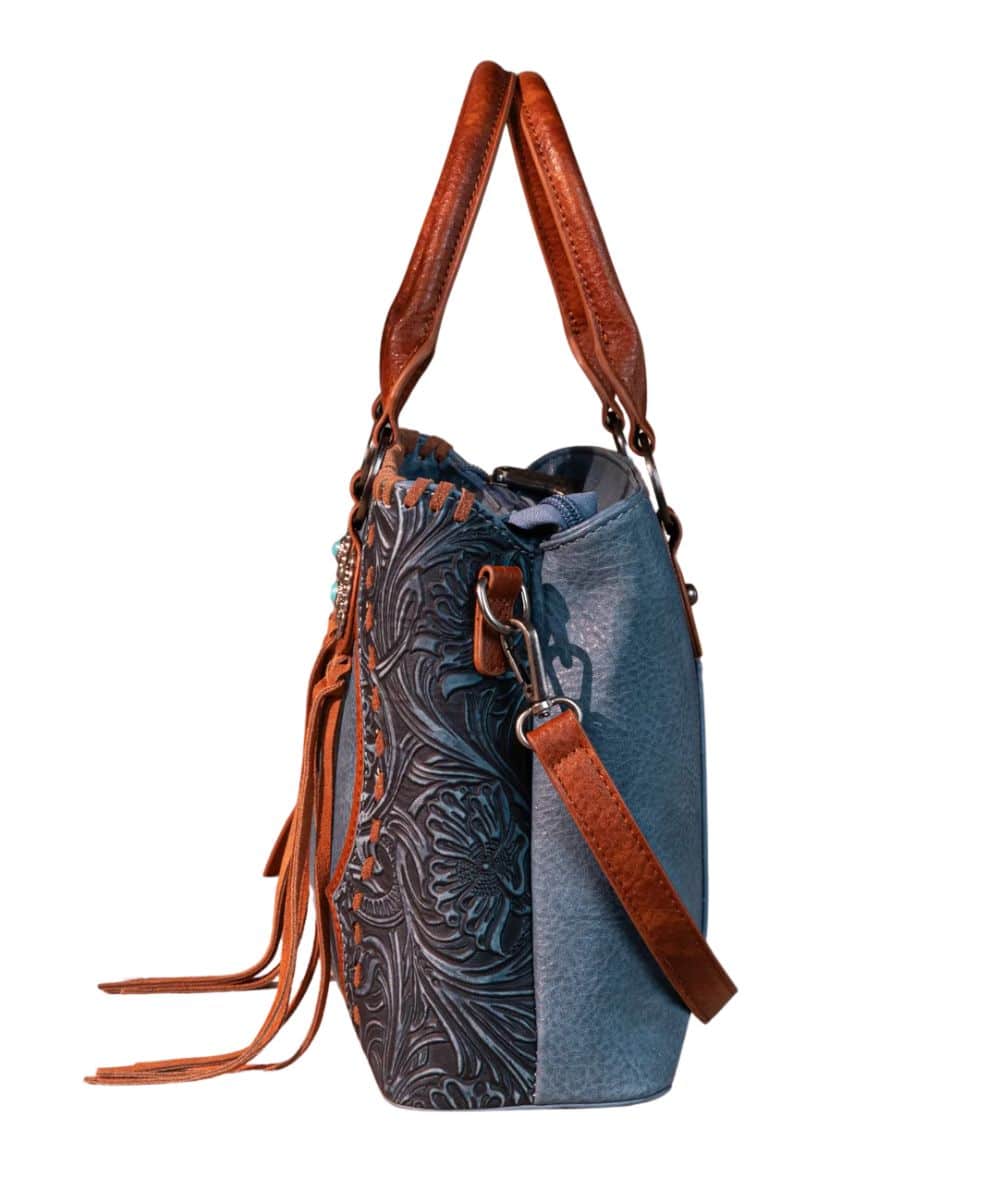 Montana West Women's Trinity Ranch Concho Tote Purse - Image 2