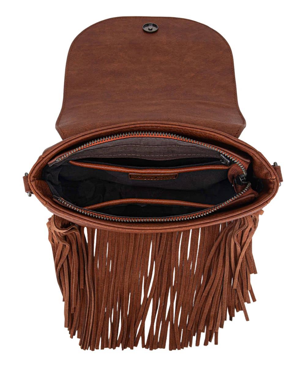 Montana West Women's Trinity Ranch Fringe Crossbody Purse - Image 3