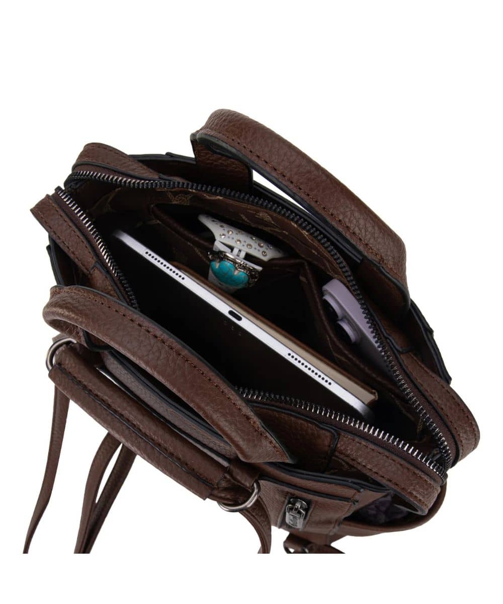 Montana West Women's Wrangler Backpack Purse - Image 3