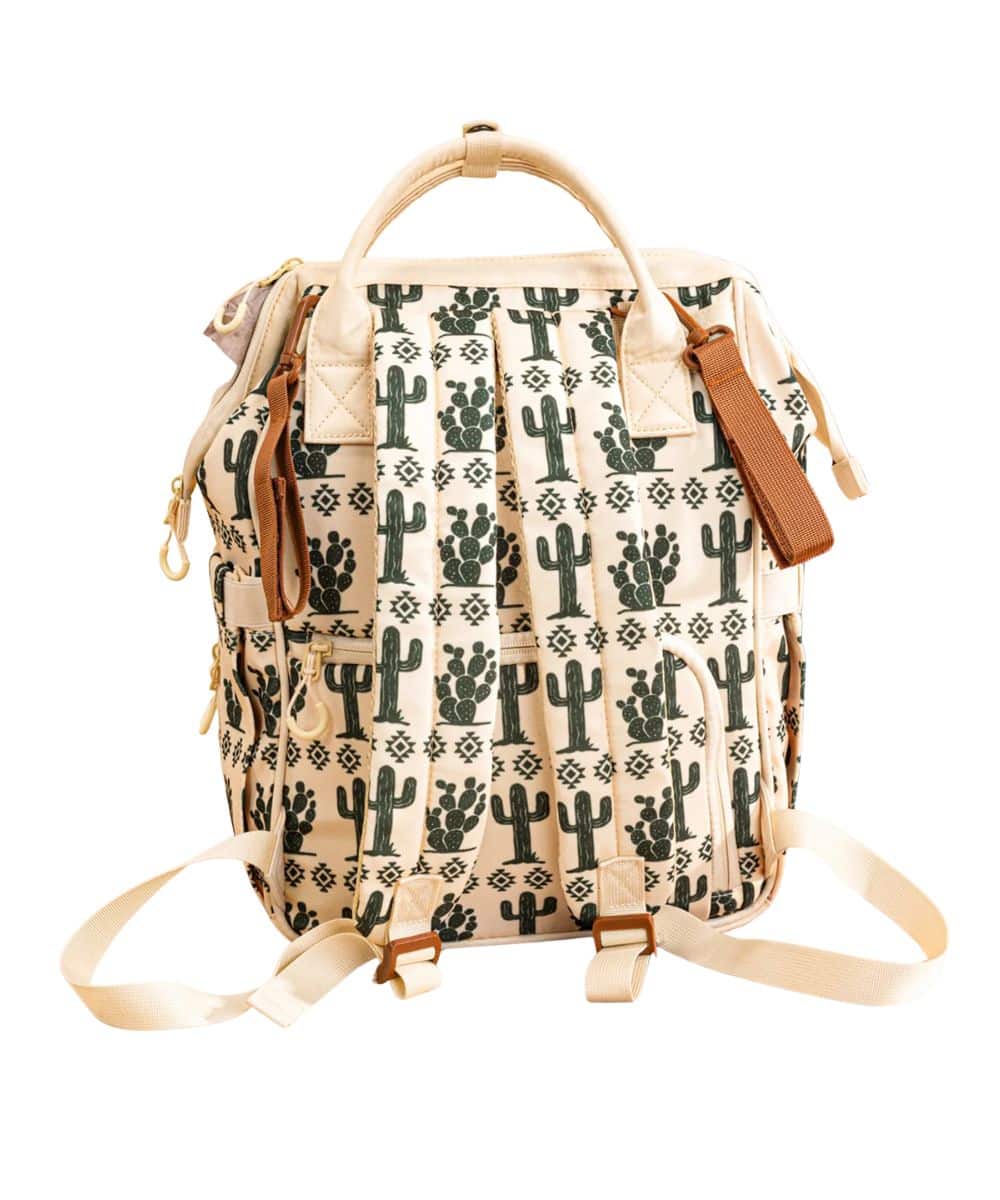 Montana West Women's Wrangler Callie Cactus Backpack/Diaper Bag - Image 2