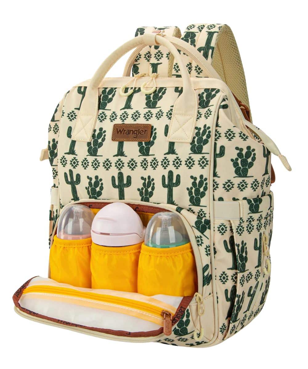 Montana West Women's Wrangler Callie Cactus Backpack/Diaper Bag - Image 4