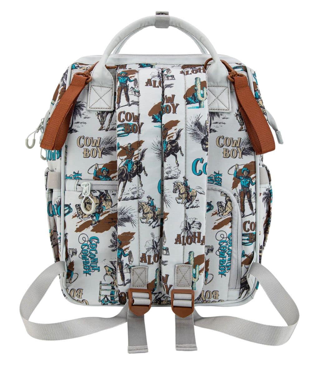 Montana West Women's Wrangler Callie  Backpack/Diaper Bag - Image 2