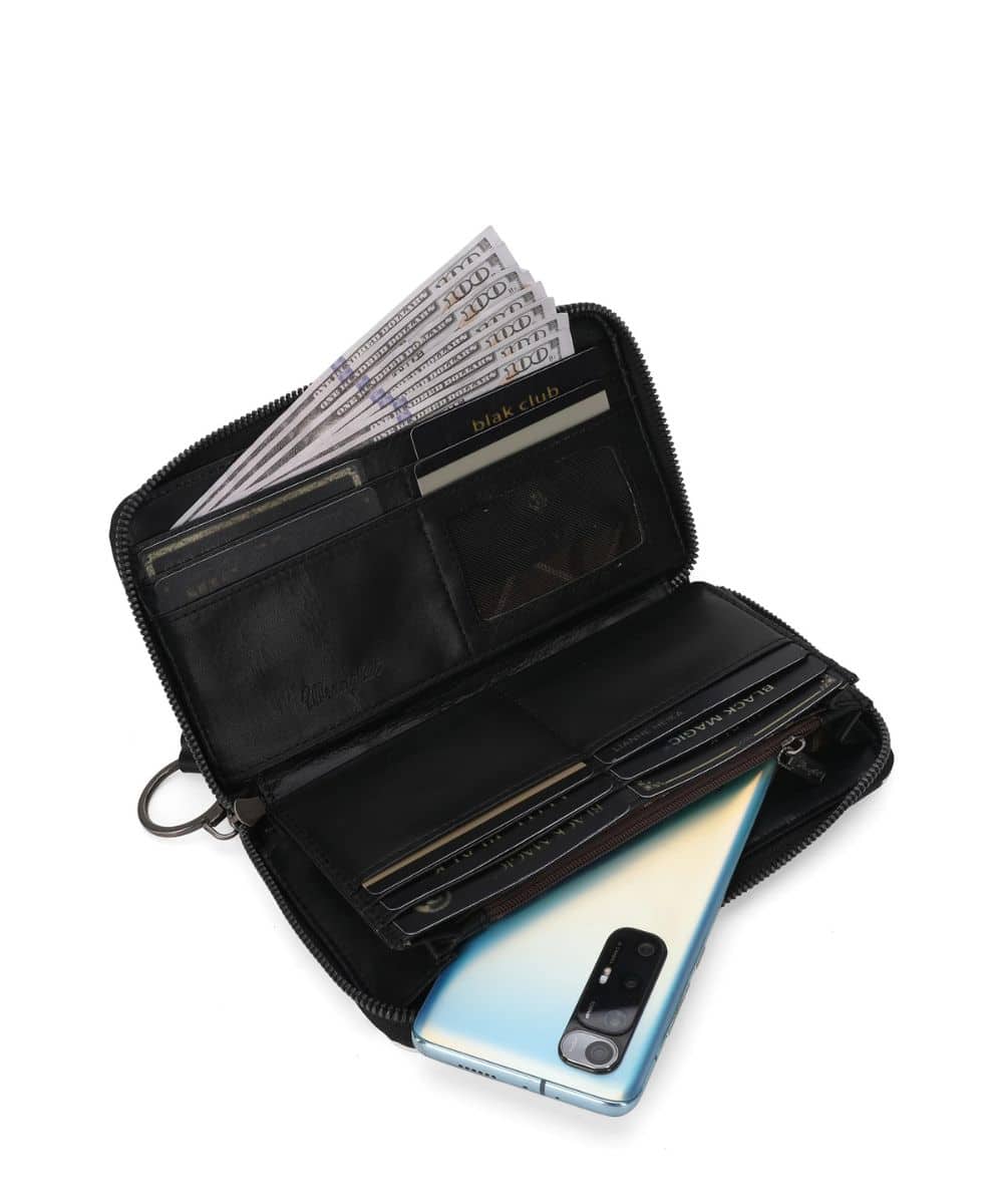 Montana West Women's Wrangler Cow Print Wallet - Image 2
