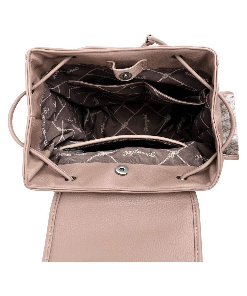 Montana West Women's Wrangler Cowhide Backpack - Image 3