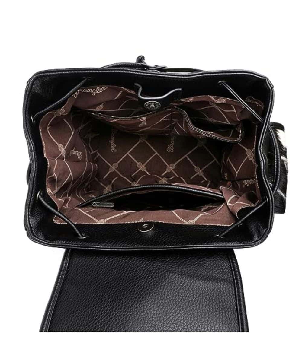Montana West Women's Wrangler Cowhide Backpack - Image 3