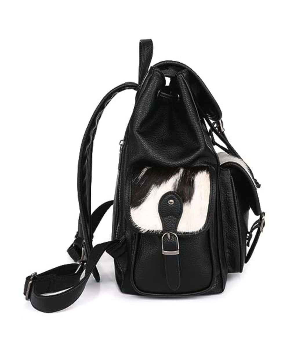 Montana West Women's Wrangler Cowhide Backpack - Image 4