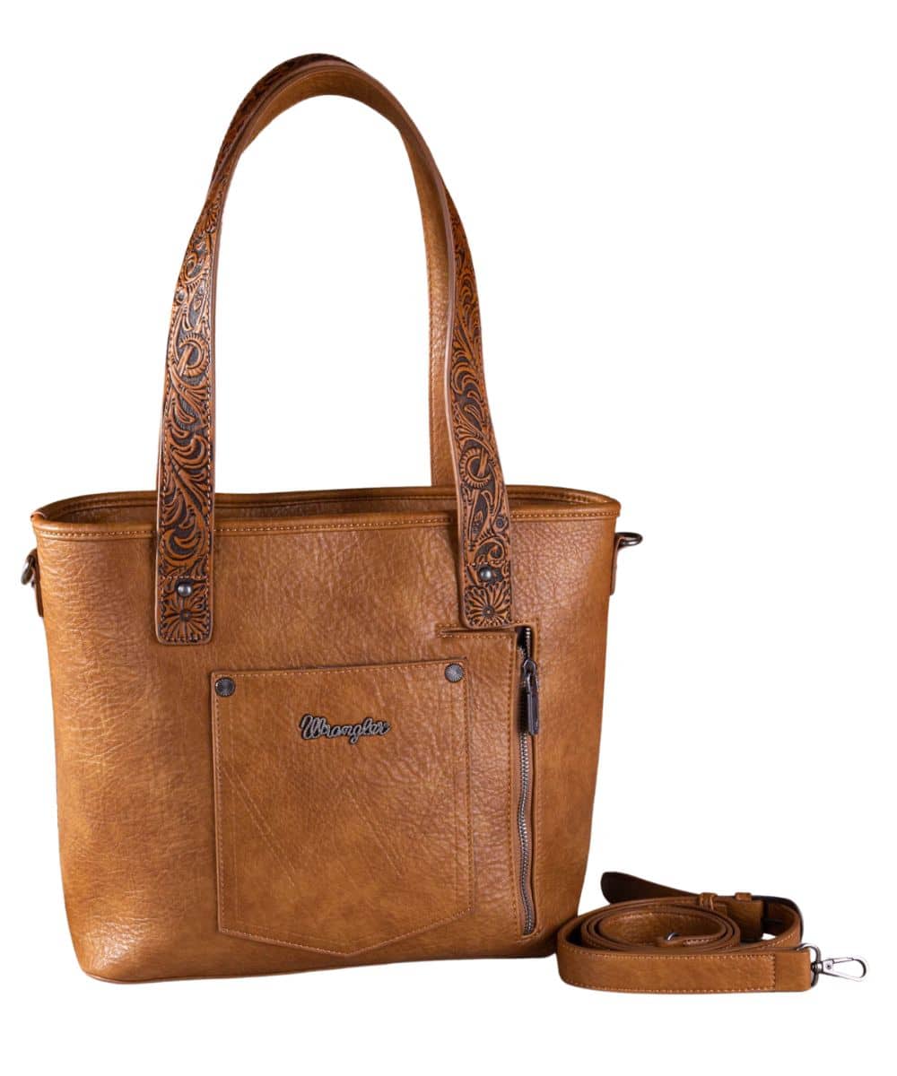 Montana West Women's Wrangler Cowhide Tote Purse - Image 2