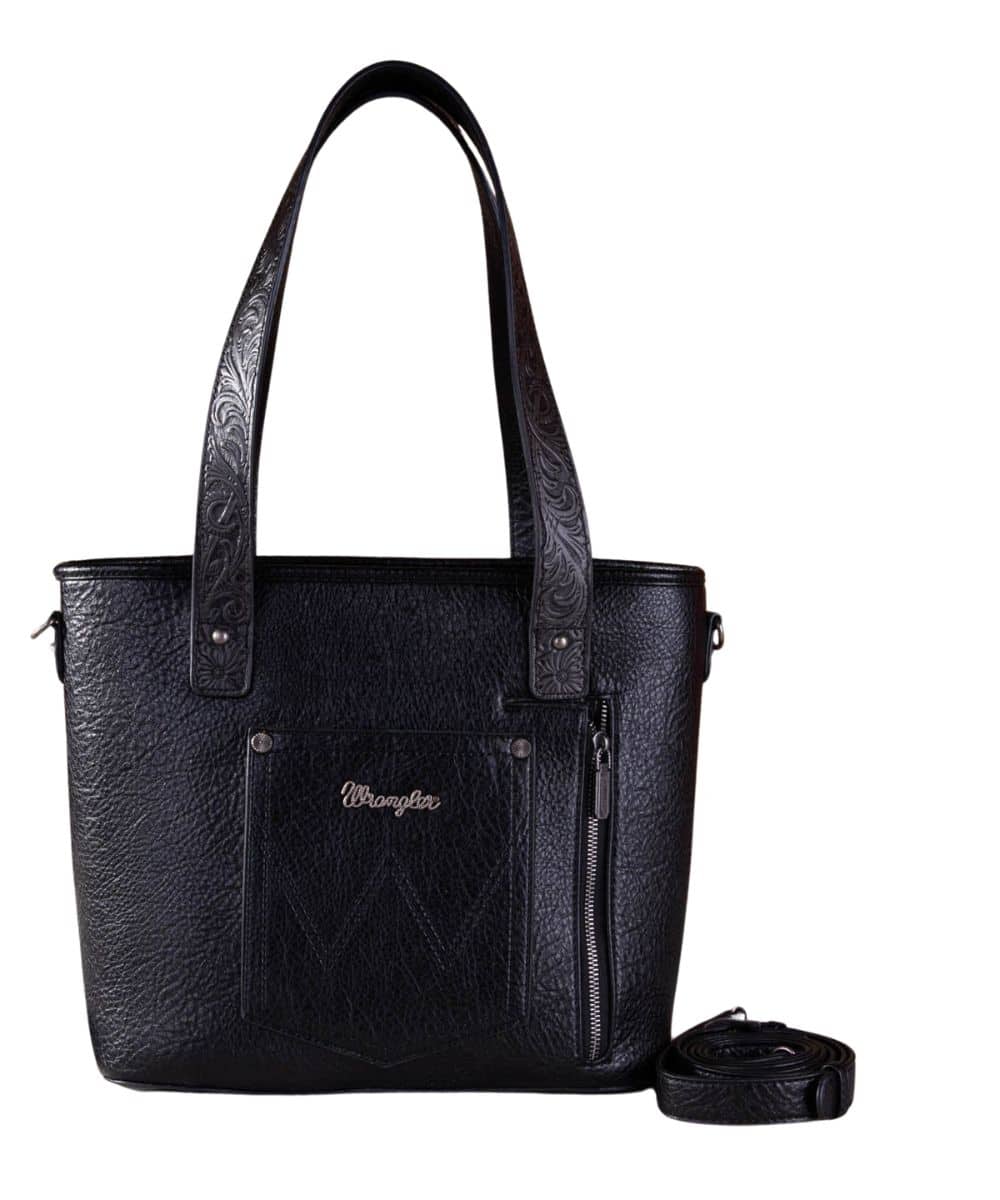 Montana West Women's Wrangler Cowhide Tote Purse - Image 2