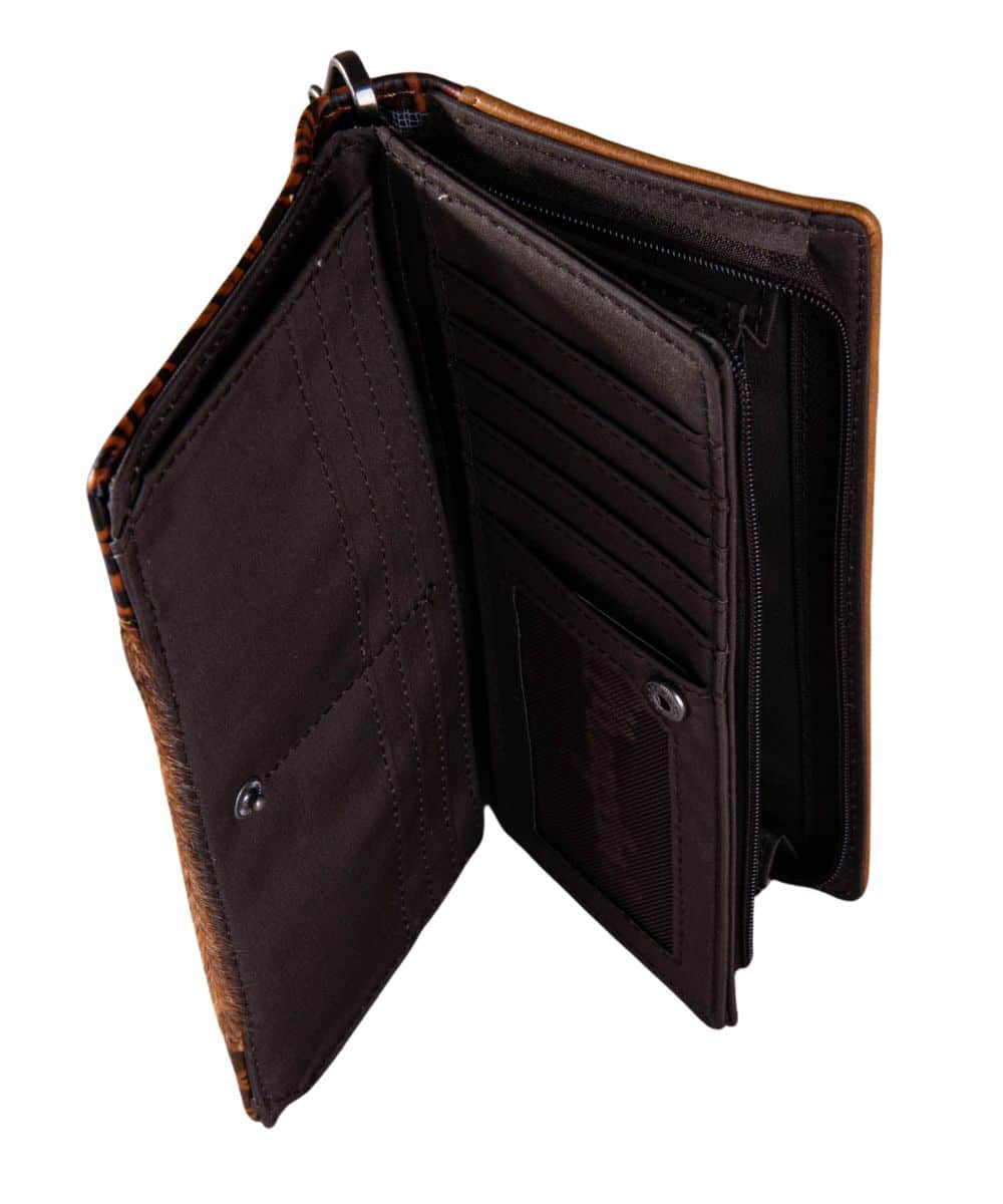 Montana West Women's Wrangler Cowhide Wallet - Image 3