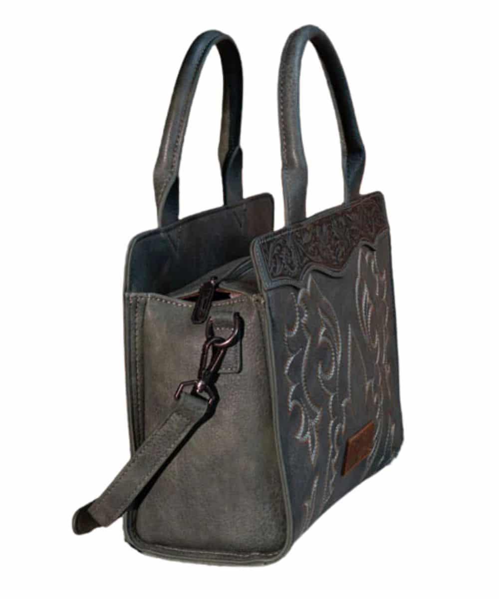Montana West Women's Wrangler Embroidered Tote Purse - Image 3