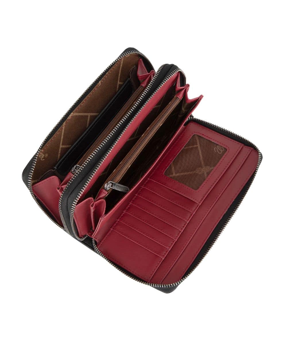 Montana West Women's Wrangler Large Wallet - Image 4