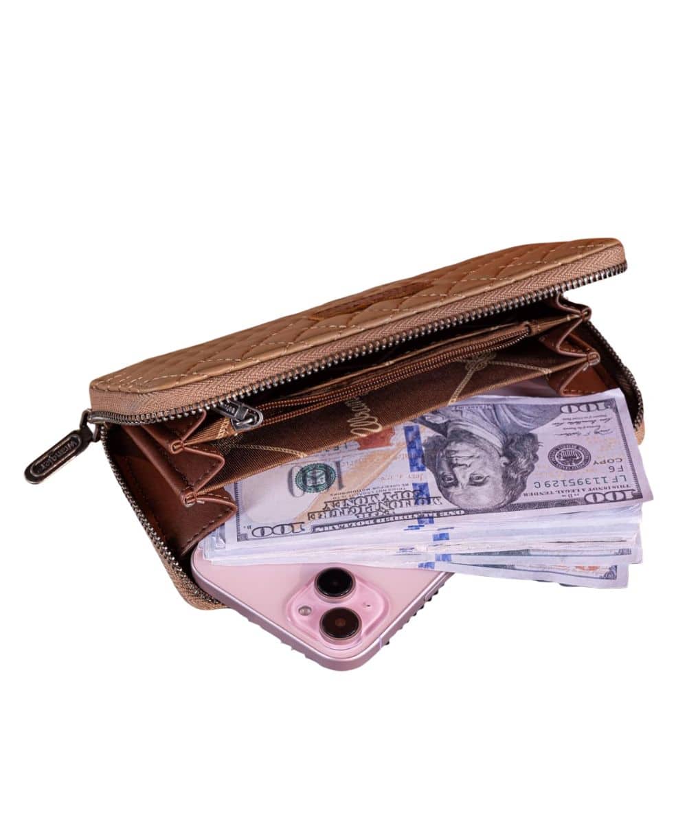 Montana West Women's Wrangler Quilted Wallet - Image 3
