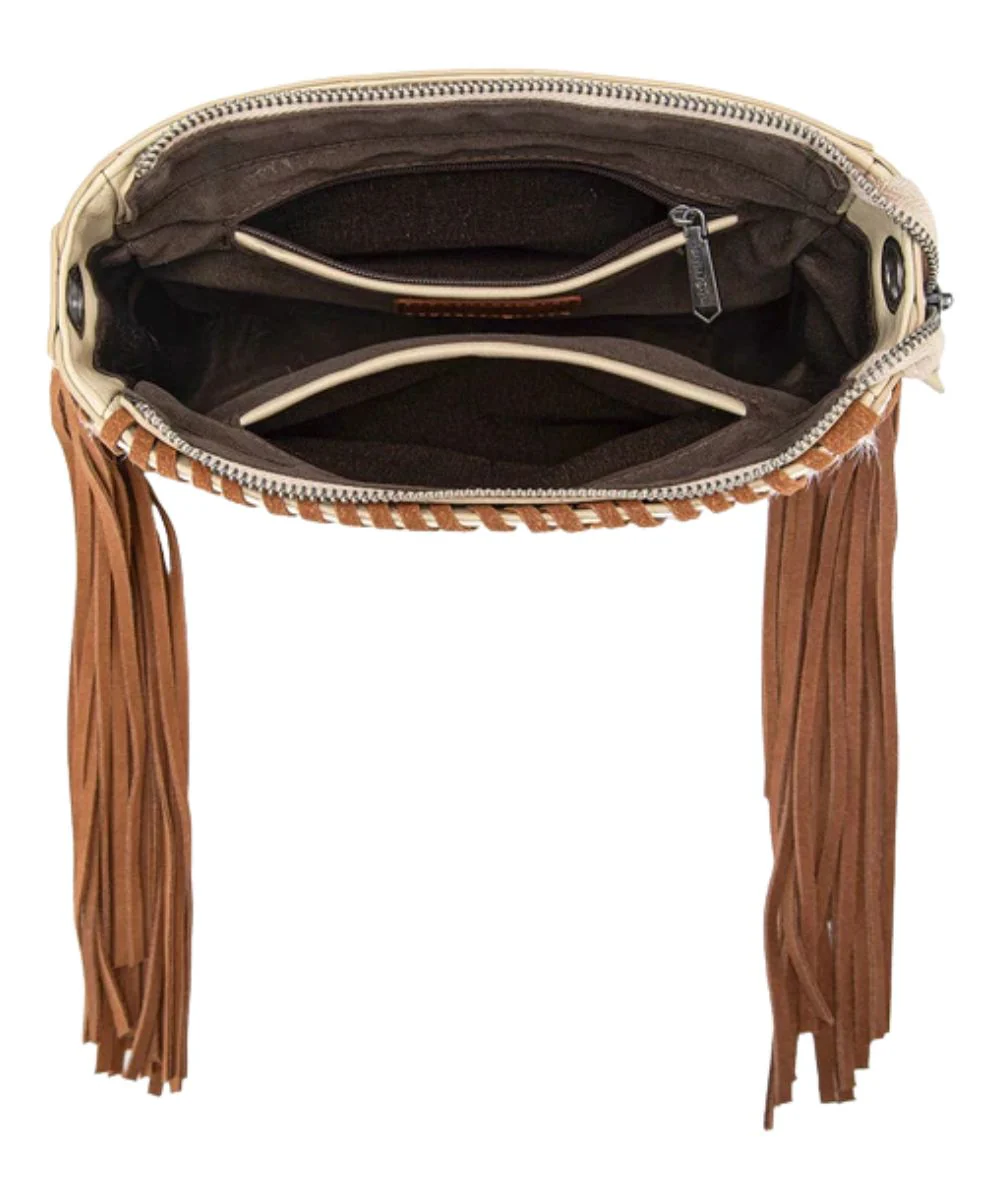 Montana West Women's Trinity Ranch Cowhide Crossbody Bag - Image 3