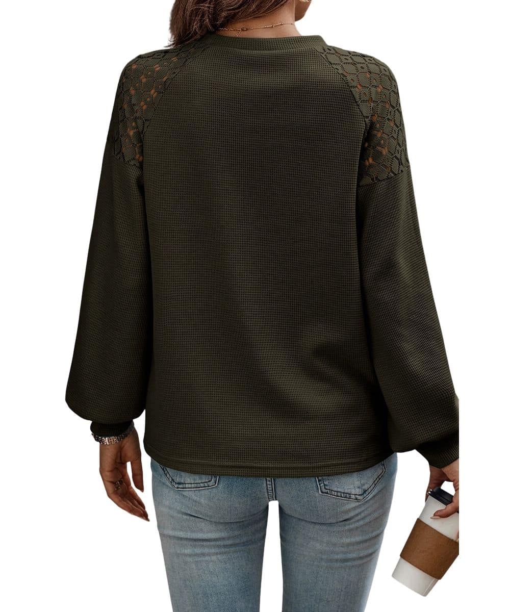 Mountain Valley Women's Laced Shoulder Top - Image 2