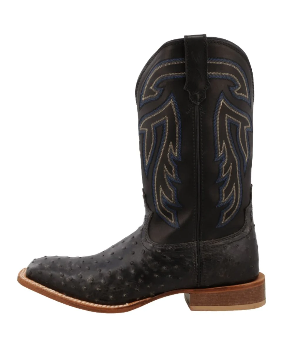 Twisted X Men's Ruff Stock Western Ostrich Boot - Image 2