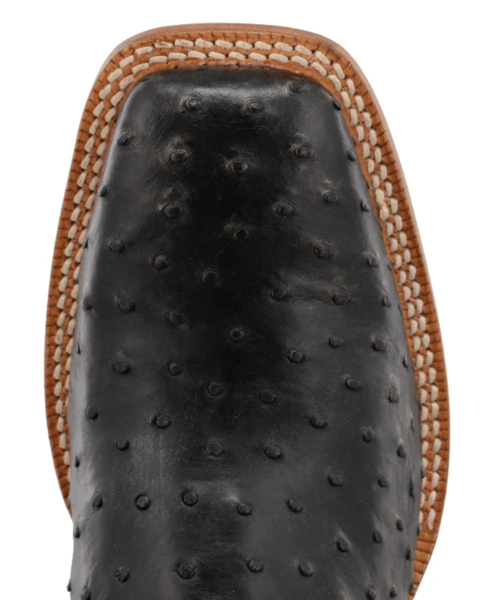Twisted X Men's Ruff Stock Western Ostrich Boot - Image 3