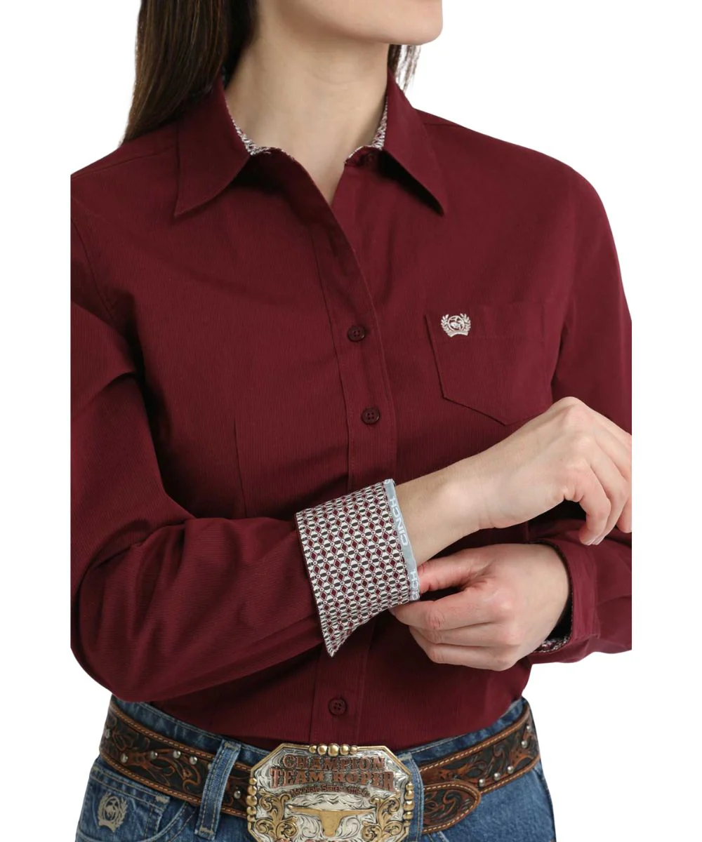 Cinch Women's Button Down Shirt - Image 2